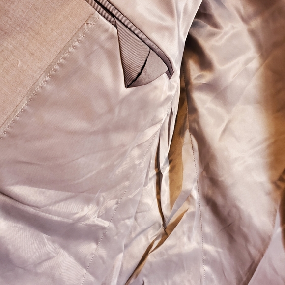 CALVIN KLEIN Slim-Fit Wool-Blend Suit Separates Sportcoat Size 42R - Picture 5 of 9